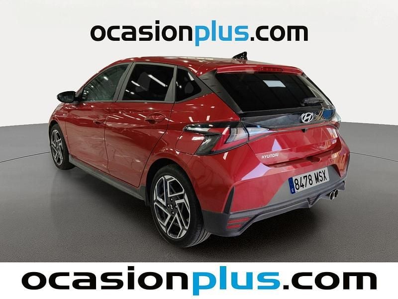 Usado Hyundai i20 N Line 80 CV (58 kW) 2024 Rojo Utilitario