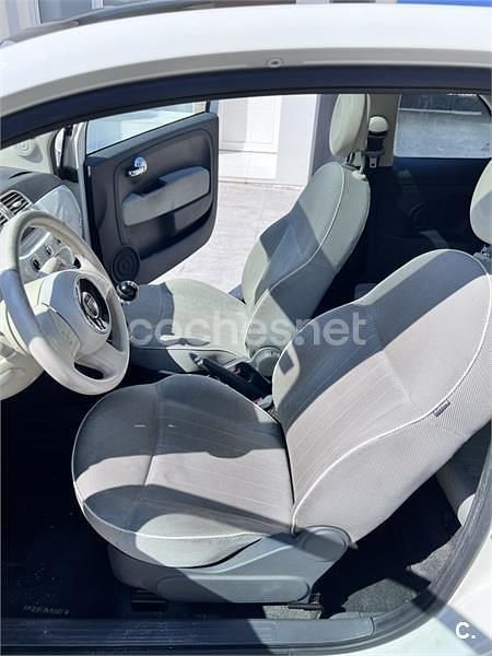 Usado Fiat 500 69 CV (50 kW) 2011 Blanco Berlina
