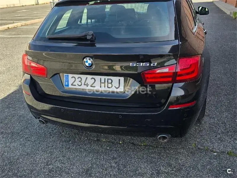 Usado BMW 535 286 CV (210 kW) 2011 Negro Familiar