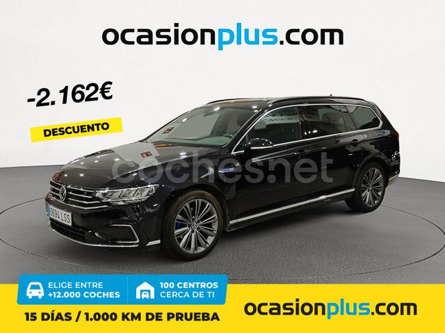 Negro Usado 2021 VW Passat GTE Familiar | 22.990 € (Un poco caro) - Imagen 1/4