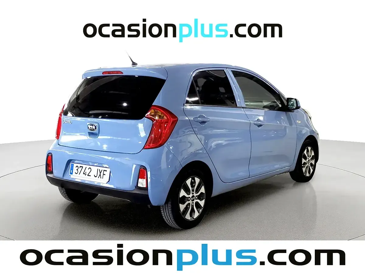 Usado Kia Picanto 66 CV (48 kW) 2017 Azul Utilitario