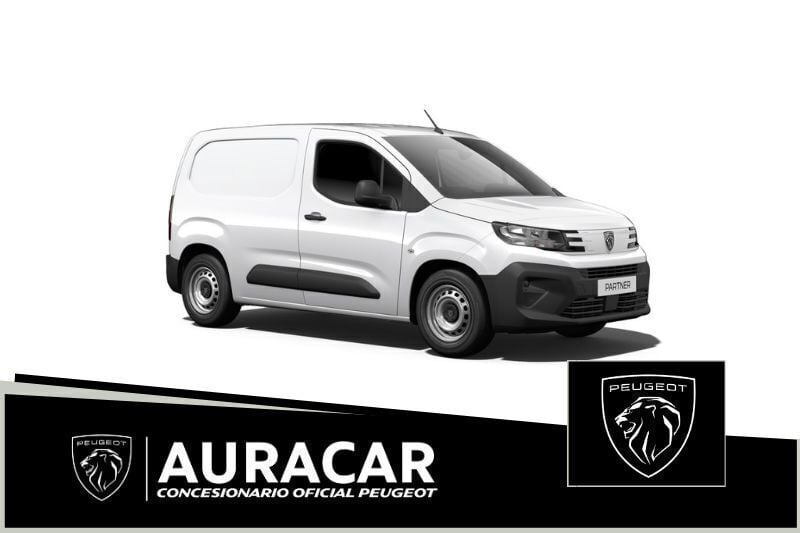 Blanco Nuevo 2025 Peugeot Partner S Monovolumen | 24.315 € (Precio justo) - Imagen 1/4