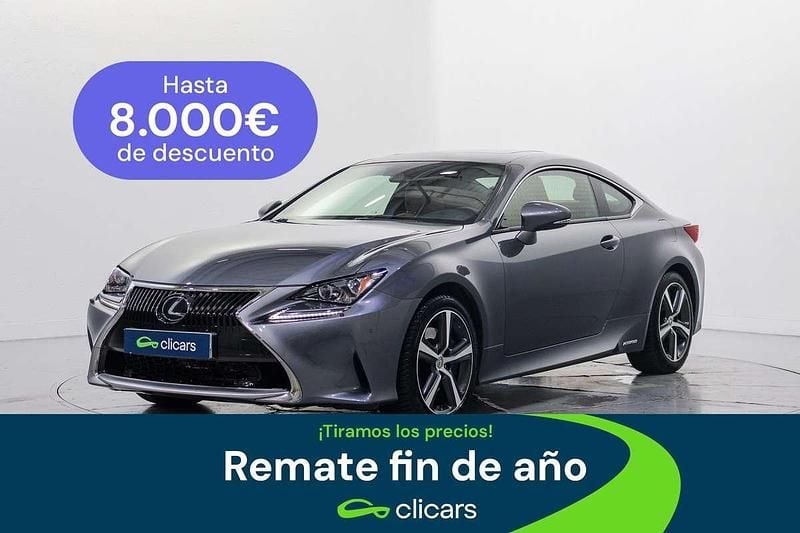 Gris Usado 2018 Lexus RC300h Executive Line Coupe | 26.690 € (Buen precio) - Imagen 1/4