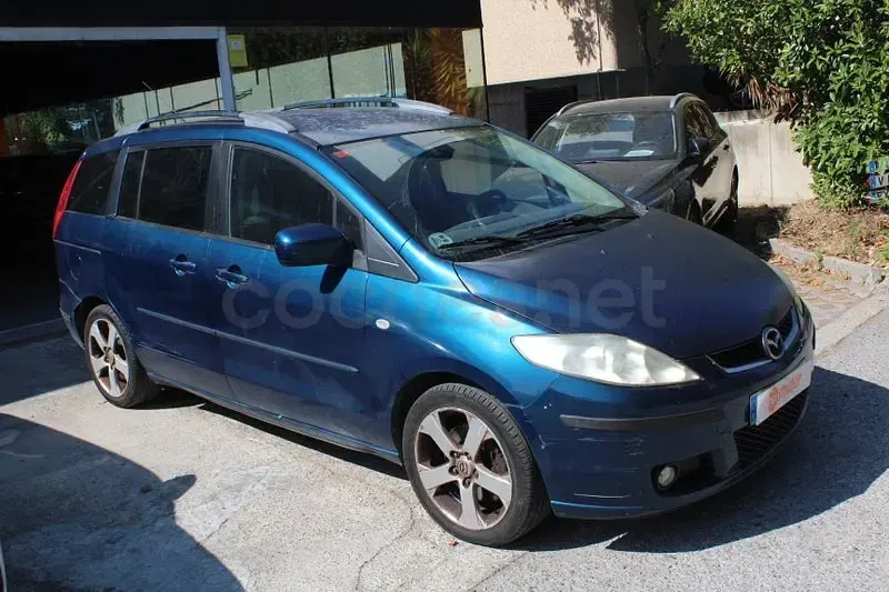Usado Mazda 5 Active 110 CV (80 kW) 2007 Azul Monovolumen