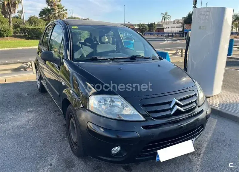 Usado Citroën C3 61 CV (44 kW) 2008 Negro Berlina