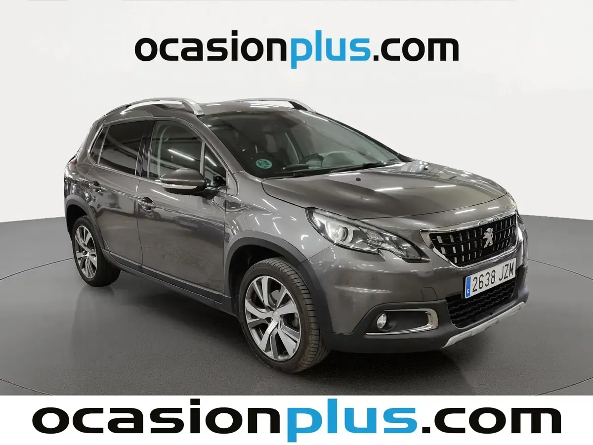 Usado Peugeot 2008 Allure 110 CV (80 kW) 2017 Gris SUV