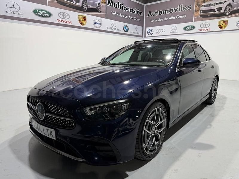 Usado Mercedes E220 194 CV (142 kW) 2021 Azul Berlina