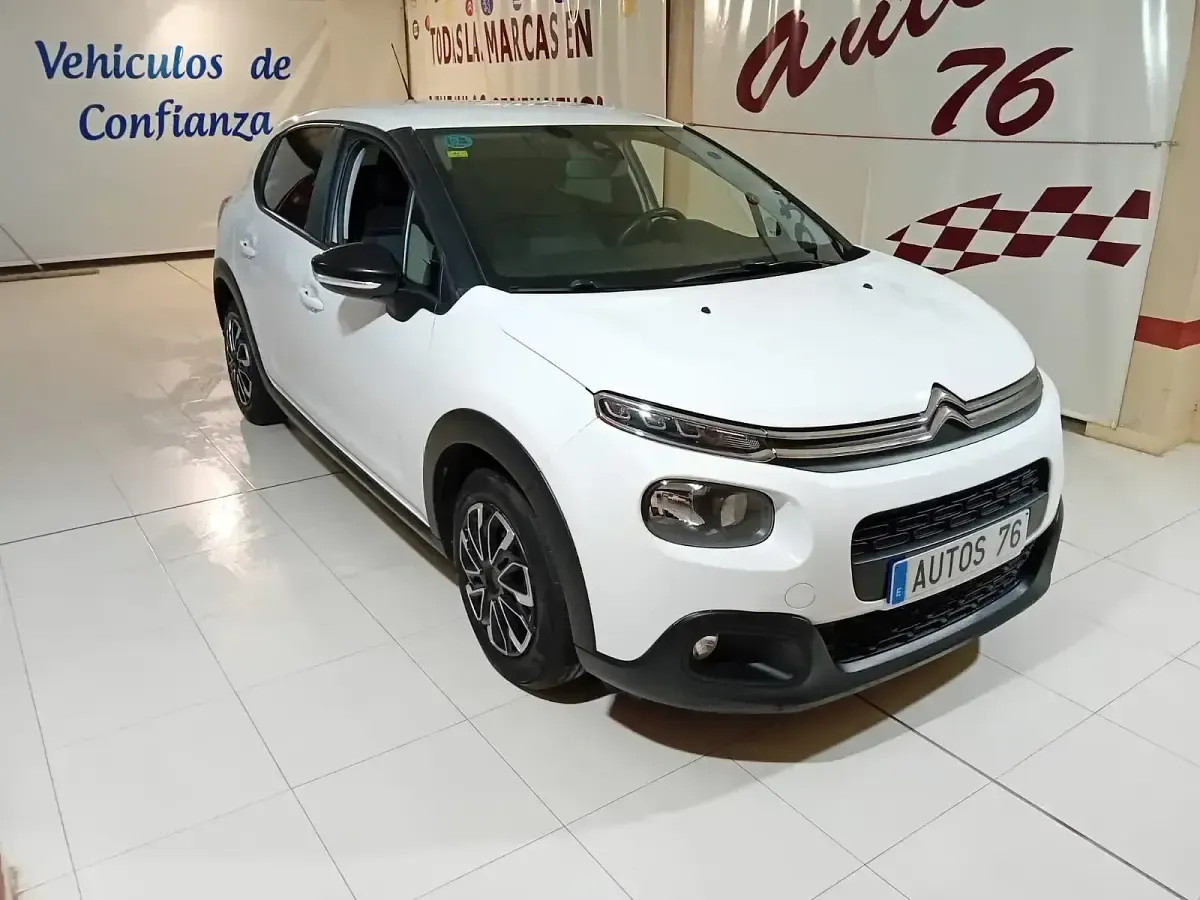 Usado Citroën C3 Feel 99 CV (72 kW) 2020 Blanco Utilitario