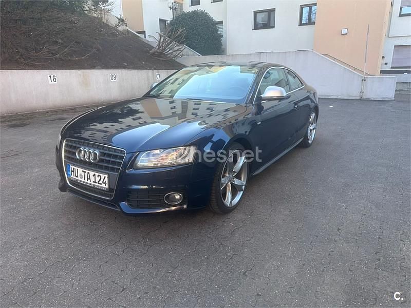 Usado Audi A5 211 CV (155 kW) 2009 Negro Coupe