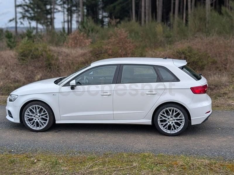 Usado Audi A3 S-Line 150 CV (110 kW) 2020 Blanco Berlina