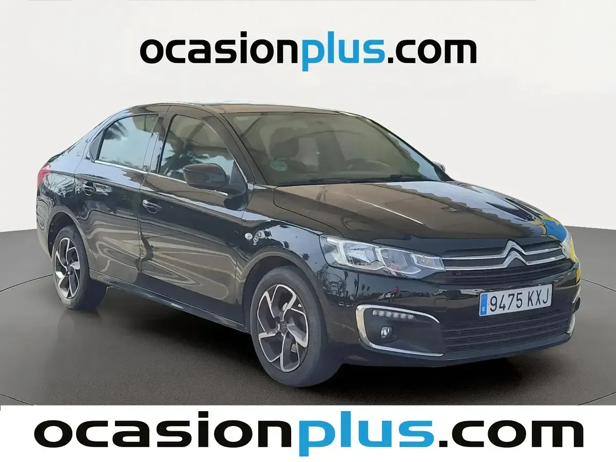 Usado Citroën C-Elysee I Shine 102 CV (75 kW) 2019 Negro Berlina