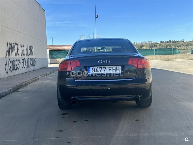 Negro Usado 2006 Audi A4 S-Line Berlina | 7200 € (Precio justo) - Imagen 1/4