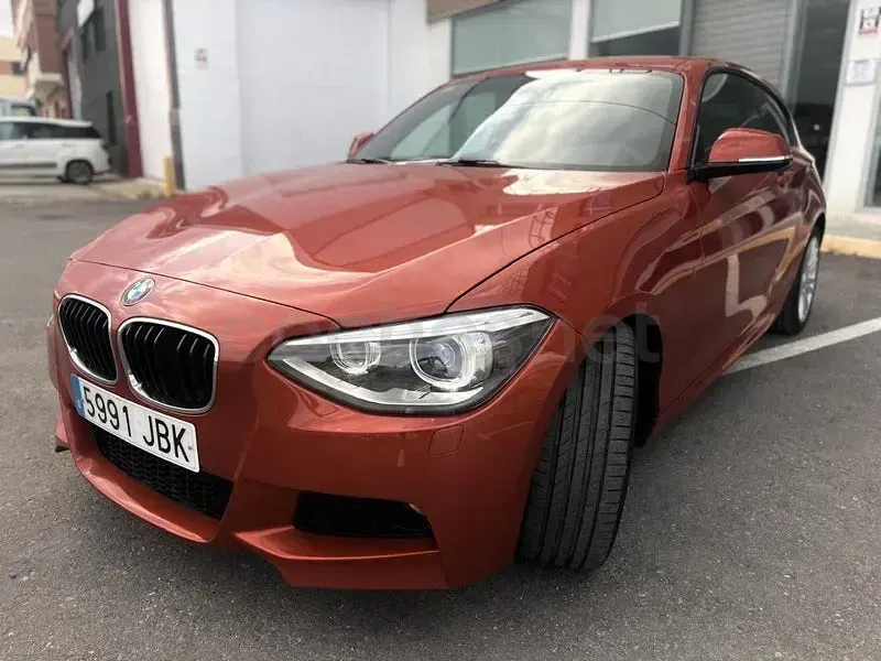 Usado BMW 116 116 CV (85 kW) 2015 Naranja Utilitario