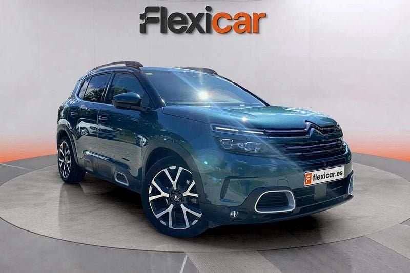 Verde Usado 2020 Citroën C5 Aircross PureTech SUV | 16.190 € (Precio justo) - Imagen 1/4