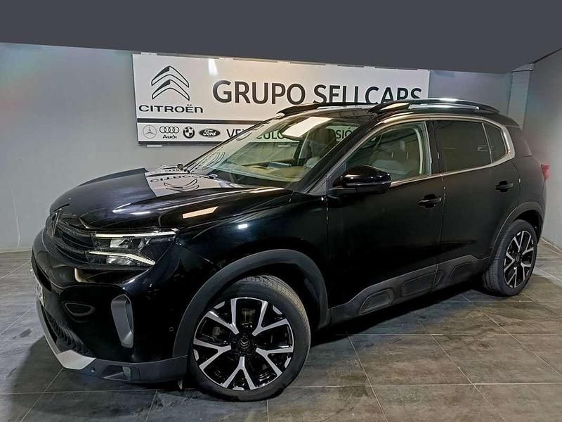 Usado Citroën C5 Aircross Shine 131 CV (96 kW) 2022 Negro SUV