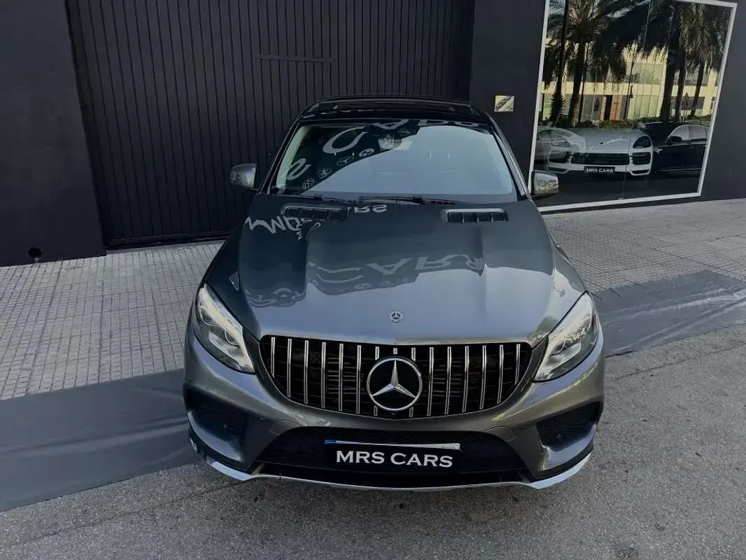 Usado Mercedes GLE350 258 CV (189 kW) 2017 Gris Coupe