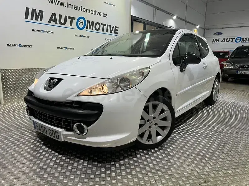 Usado Peugeot 207 GTi 110 CV (80 kW) 2008 Blanco Berlina