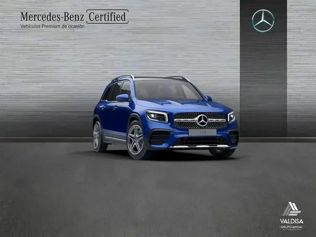 Usado Mercedes GLB200 150 CV (110 kW) 2022 Azul galaxia SUV