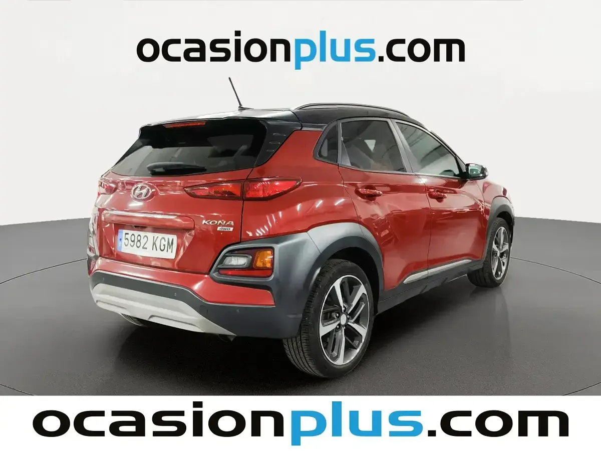 Używany Hyundai Kona Style 177 KM (130 kW) 2017 Czerwony SUV