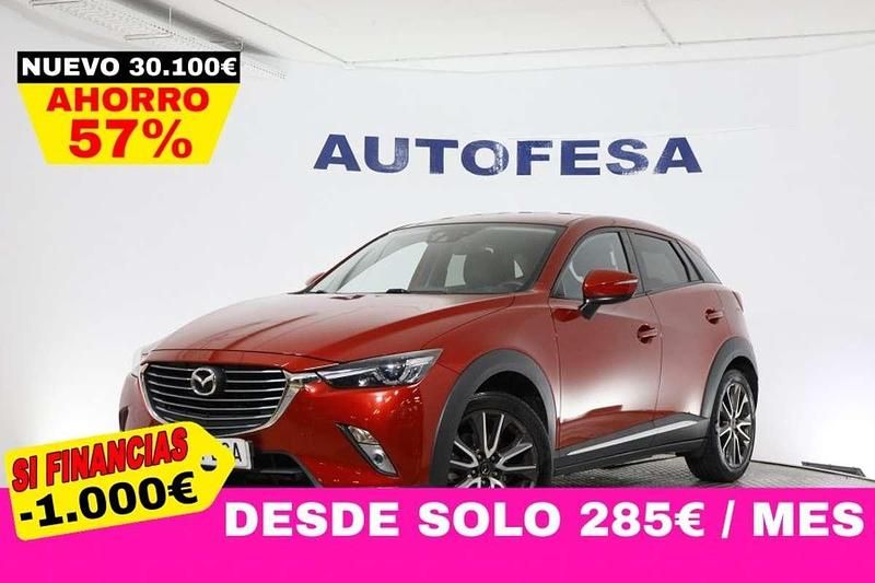 Rojo Usado 2016 Mazda CX-3 Luxury SUV | 12.900 € (Buen precio) - Imagen 1/4