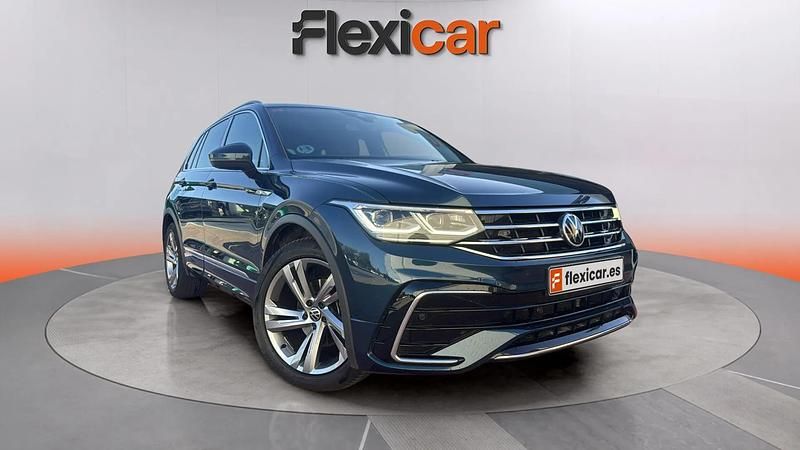 Usado VW Tiguan R-line 150 CV (110 kW) 2021 Azul SUV