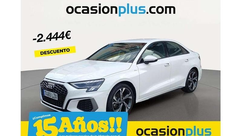 Blanco Usado 2022 Audi A3 S-Line Berlina | 24.446 € (Precio justo) - Imagen 1/4