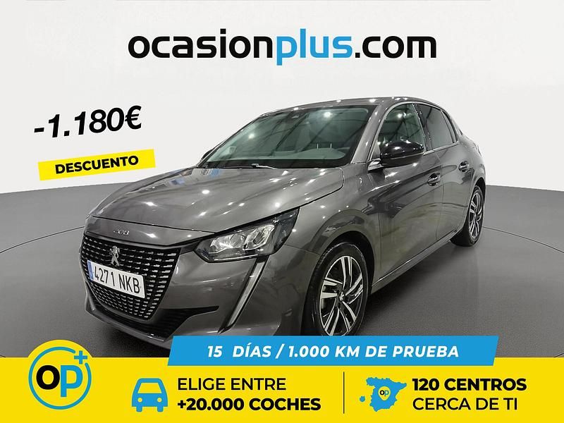 Usado Peugeot 208 Allure 100 CV (73 kW) 2023 Gris Utilitario