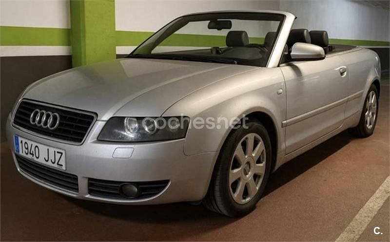 Gris / plata Usado 2002 Audi A4 Cabriolet Descapotable | 6900 € (Un poco caro) - Imagen 1/4