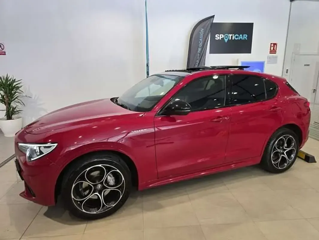 Usado Alfa Romeo Stelvio 209 CV (153 kW) 2022 Rojo SUV