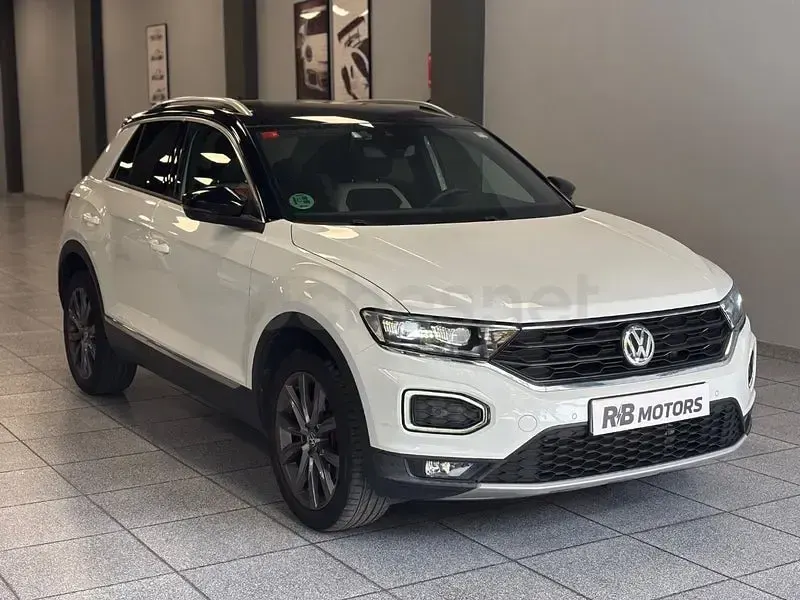Usado VW T-Roc Sportline 150 CV (110 kW) 2018 Blanco SUV
