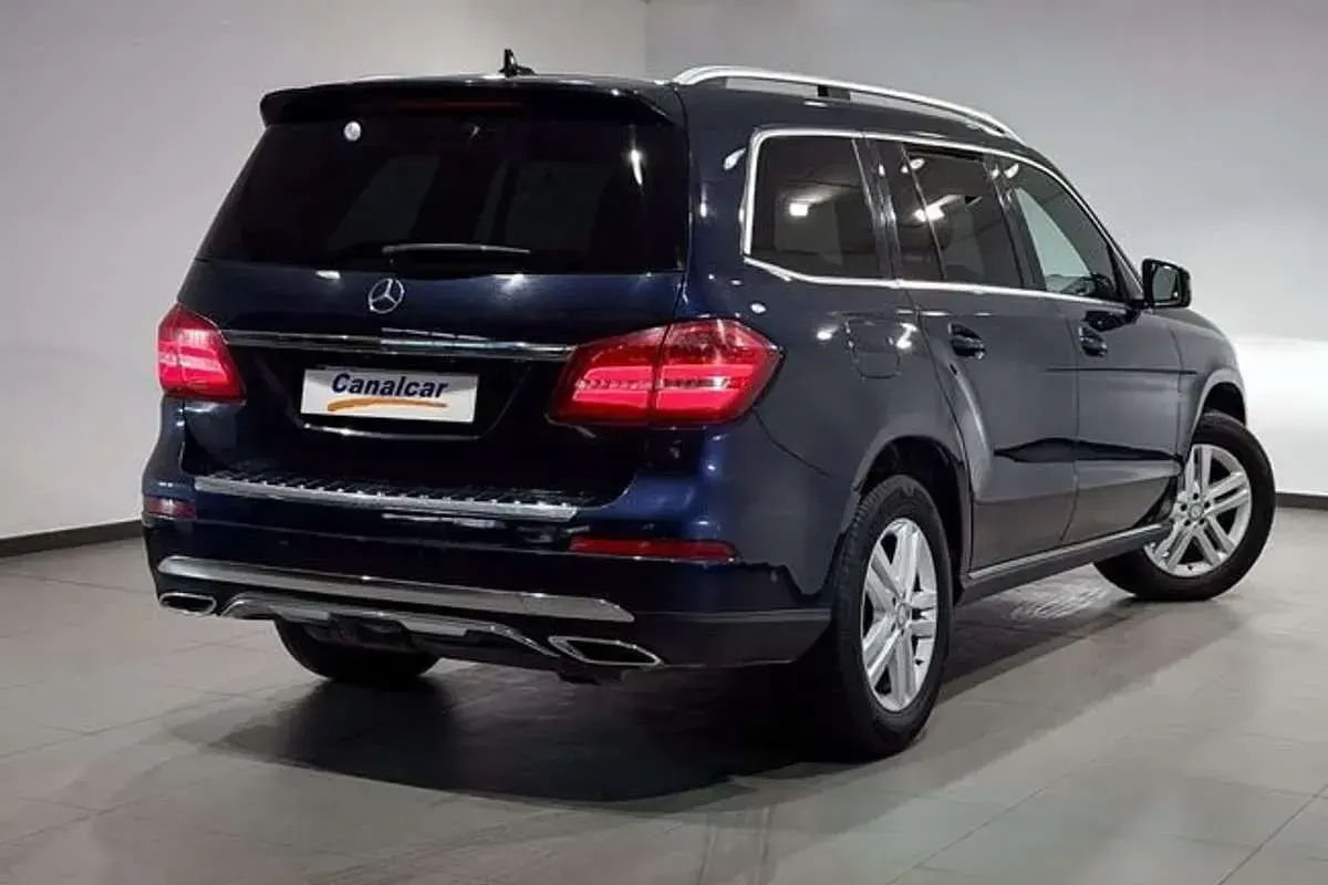 Usado Mercedes GLS350 258 CV (189 kW) 2016 Azul SUV