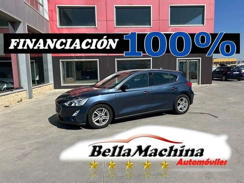 Azul Usado 2019 Ford Focus Trend+ Berlina | 10.950 € (Precio justo) - Imagen 1/4