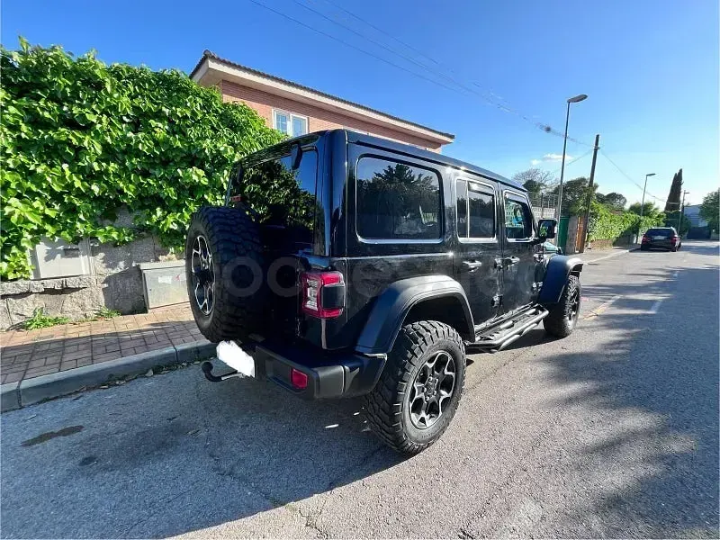Usado Jeep Wrangler 381 CV (280 kW) 2021 Negro SUV