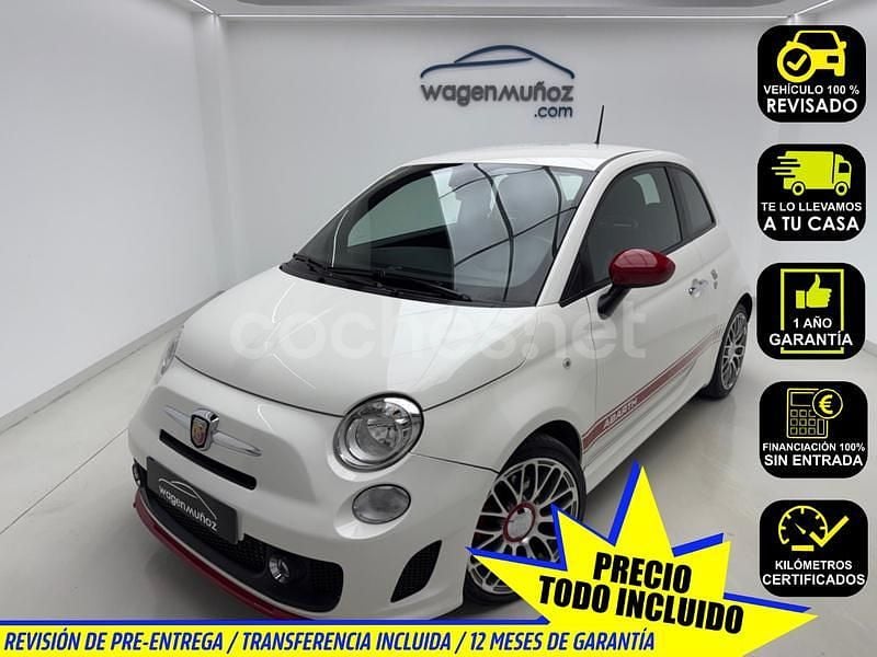 Blanco Usado 2016 Abarth 500 Berlina | 13.900 € (Precio justo) - Imagen 1/4
