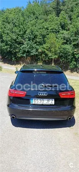 Usado Audi A6 204 CV (150 kW) 2012 Negro Familiar
