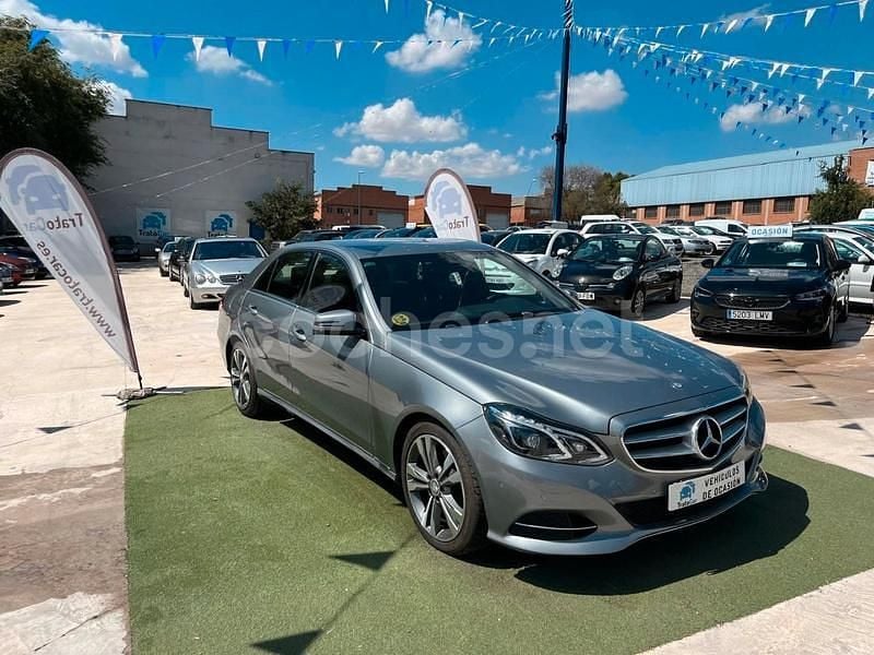 Gris / plata Usado 2014 Mercedes E250 Avantgarde Berlina | 20.999 € (Precio justo) - Imagen 1/4