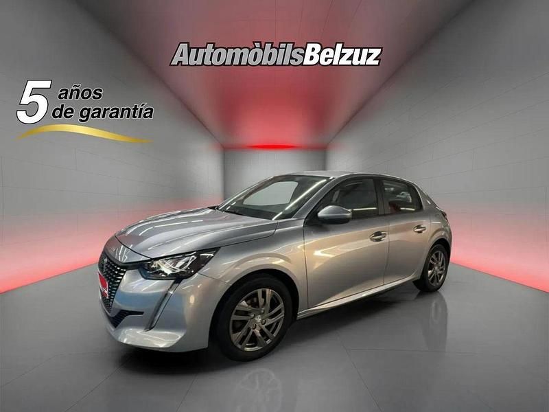 Plateado Usado 2021 Peugeot 208 Active Utilitario | 14.490 € (Un poco caro) - Imagen 1/4