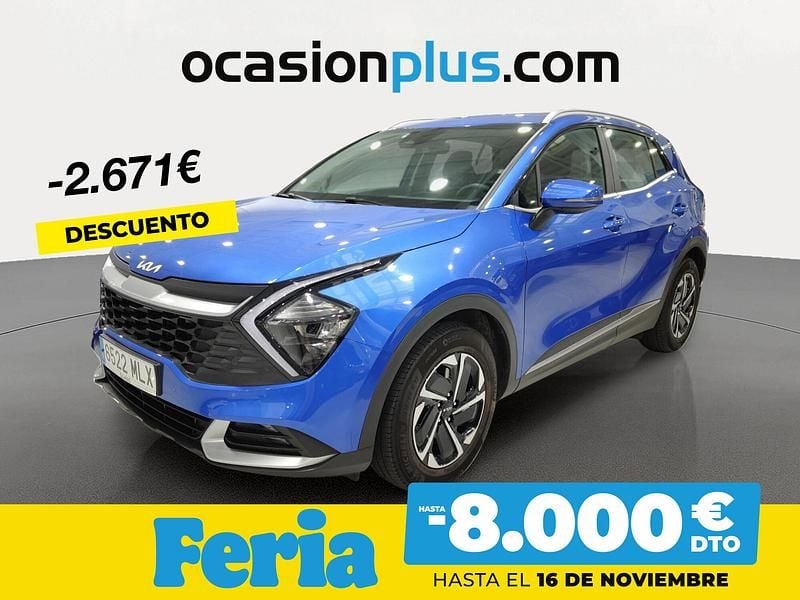 Azul Usado 2023 Kia Sportage SUV | 23.890 € (Precio justo) - Imagen 1/4