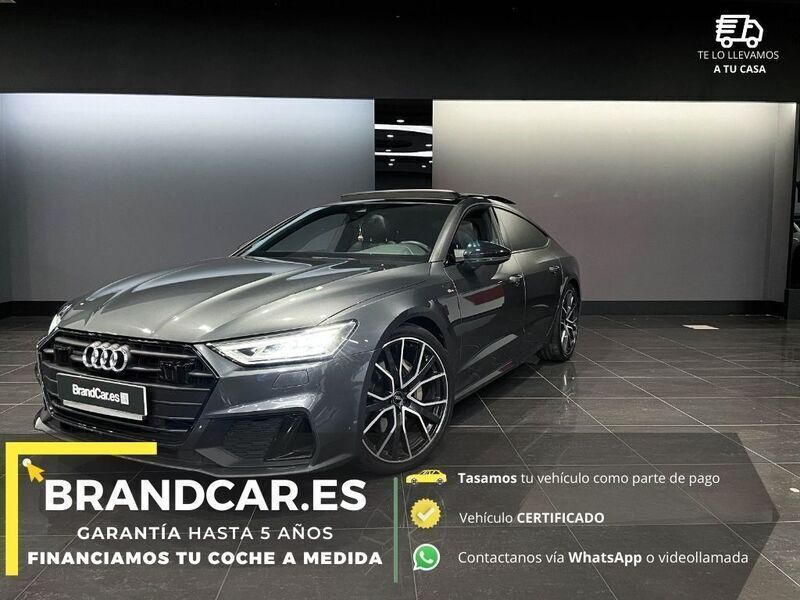 Gris Usado 2020 Audi A7 Sportback Ambiente Utilitario | 48.300 € (Precio justo) - Imagen 1/4