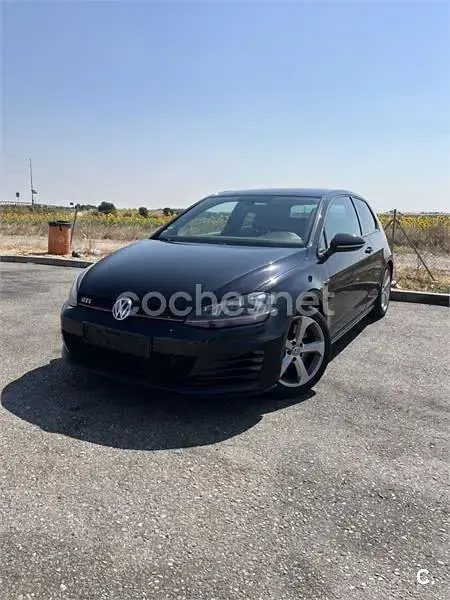 Usado VW Golf VII GTI 230 CV (169 kW) 2013 Negro Berlina