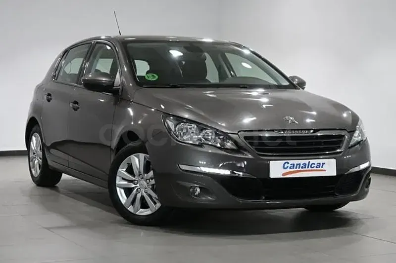 Usado Peugeot 308 Active 130 CV (95 kW) 2014 Marrón Berlina