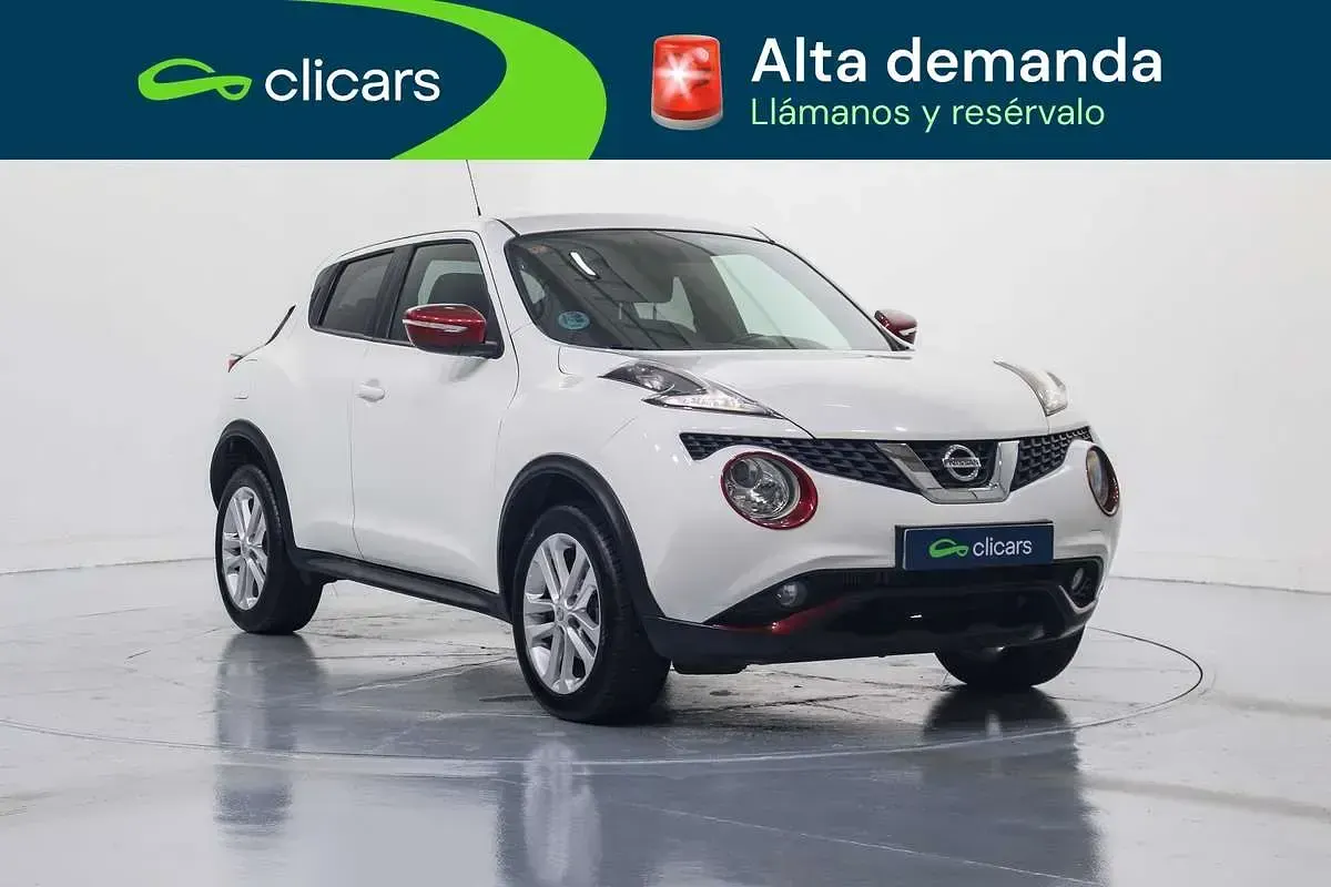 Usado Nissan Juke N-TEC 116 CV (85 kW) 2015 Blanco SUV