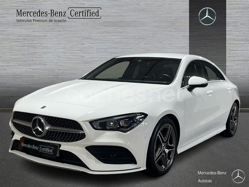 Blanco Usado 2024 Mercedes CLA200 Berlina | 37.950 € (Precio justo) - Imagen 1/4
