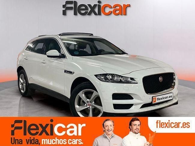 Blanco Usado 2020 Jaguar F-Pace Portfolio SUV | 23.990 € (Precio justo) - Imagen 1/4
