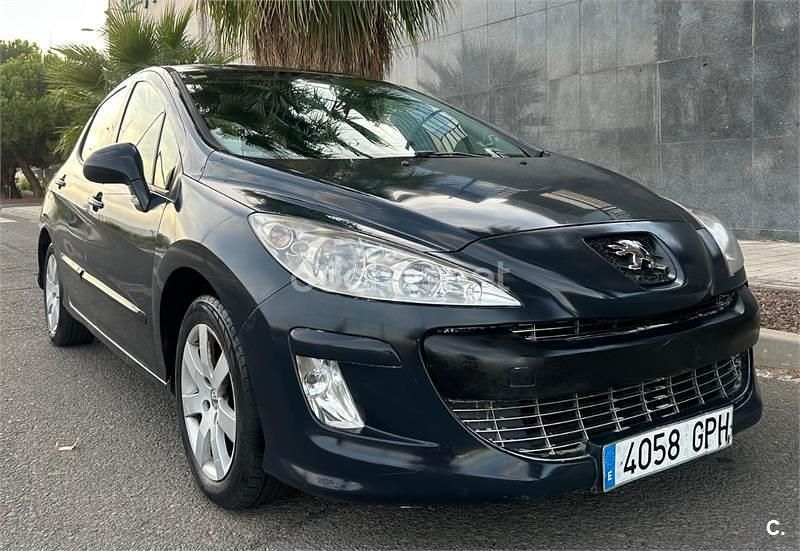 Gris / plata Usado 2009 Peugeot 308 Berlina | 2770 € (Super precio) - Imagen 1/4