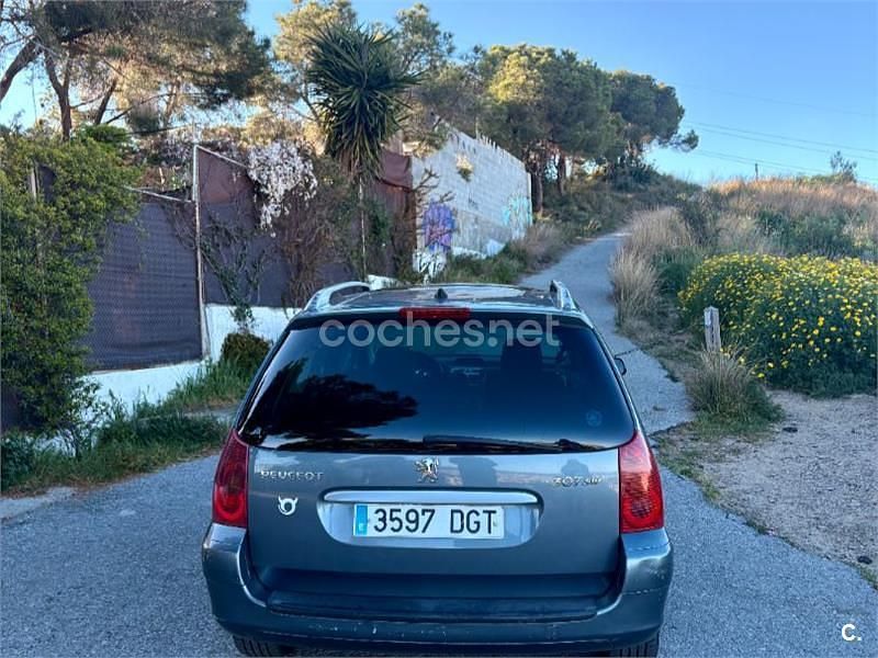 Usado Peugeot 307 110 CV (80 kW) 2005 Gris / plata Familiar