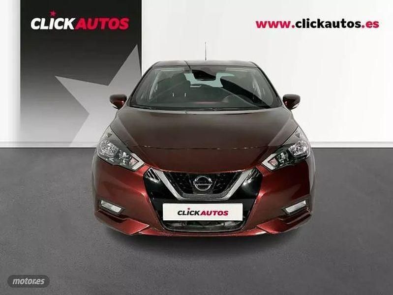 Usado Nissan Micra Acenta 92 HP (67 kW) 2021 Vermelho Sedan