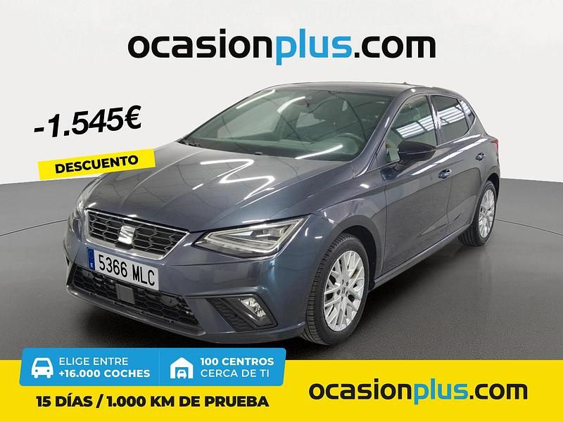 Gris Usado 2023 Seat Ibiza FR Berlina | 17.000 € (Precio justo) - Imagen 1/4
