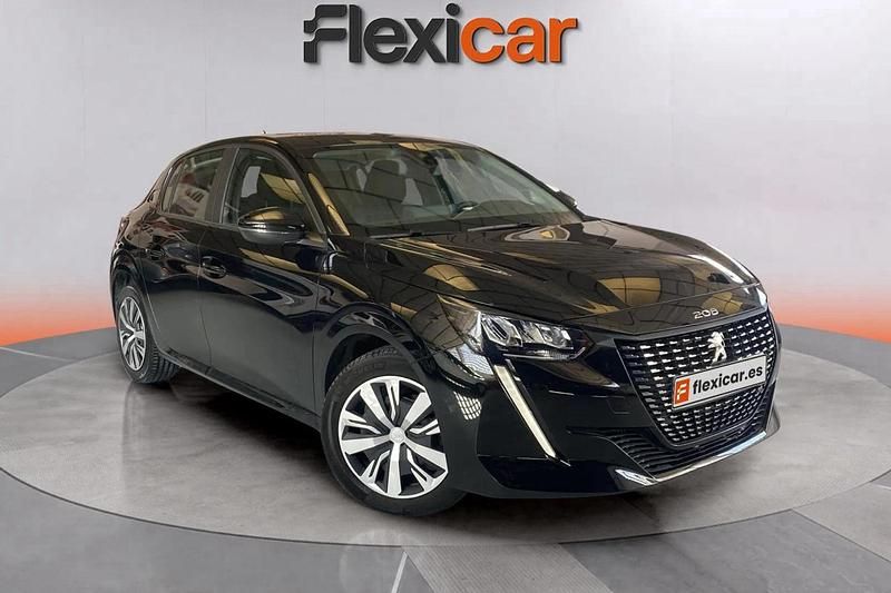 Negro Usado 2020 Peugeot 208 Active Utilitario | 11.690 € (Precio justo) - Imagen 1/4