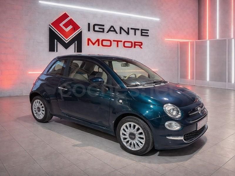 Usado Fiat 500 Lounge 69 CV (50 kW) 2020 Azul Berlina